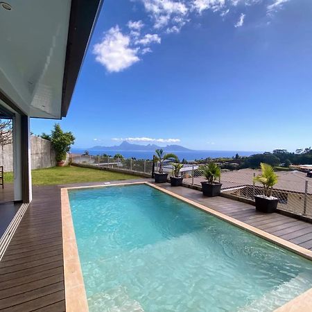 Villa Tiki Wonderfull sea view Punaauia  Esterno foto